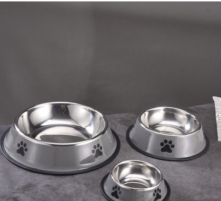 Gamelle pour Chien en Acier Inoxydable Antidérapant