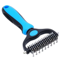 Brosse démêlante double face