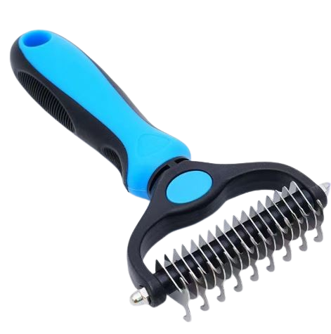 Brosse démêlante double face