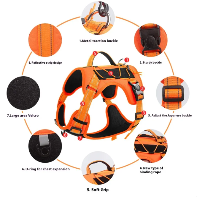 Harnais Anti-Fuite pour Chien