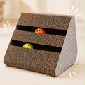 Jouet Griffoir Triangulaire pour Chat avec Clochette