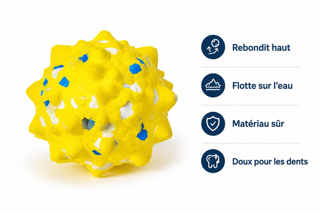 Karpic Balle Robustes pour Chiens pour Dentition