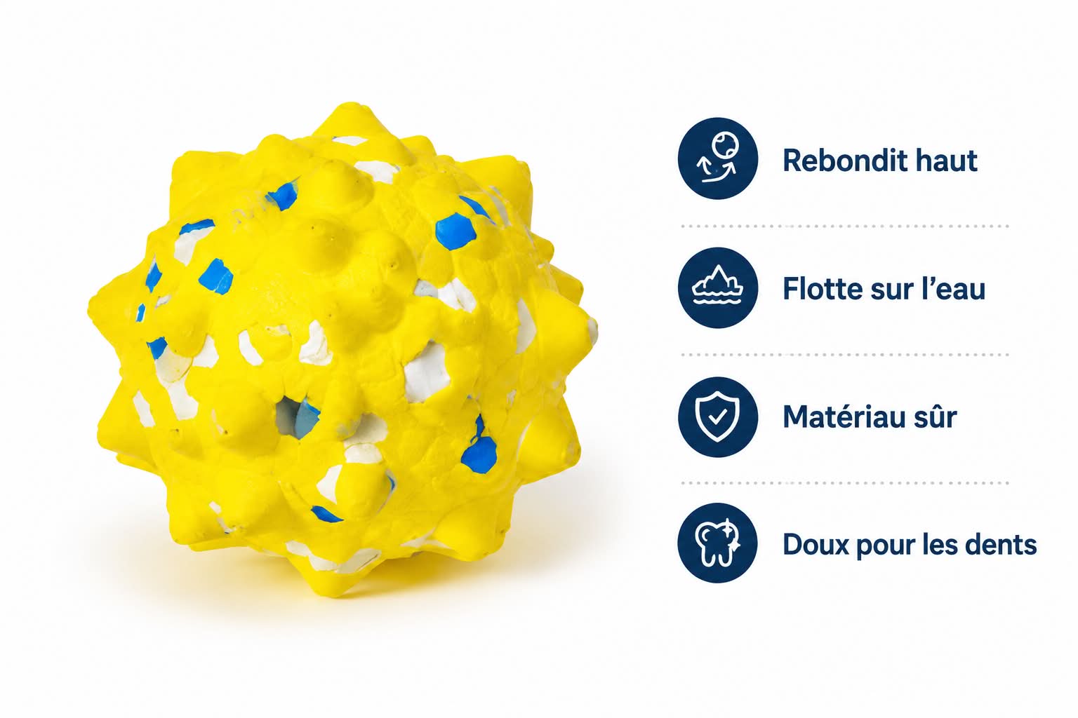Karpic Balle Robustes pour Chiens pour Dentition